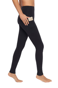 High-Waisted Supplex Full Length Legging with Pockets